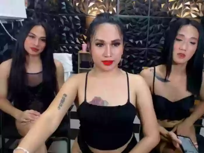 ThreeLadyTransCumForYou