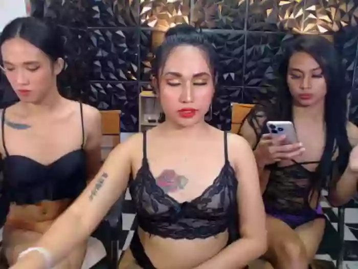 ThreeLadyTransCumForYou