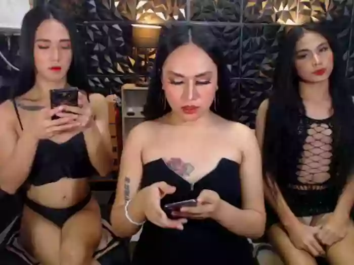 ThreeLadyTransCumForYou