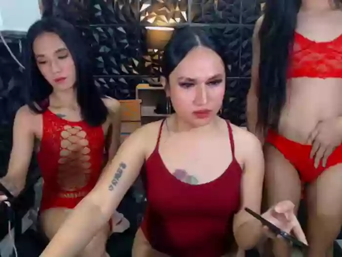 ThreeLadyTransCumForYou